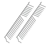 DL-pro 2 cestelli inferiori per Bosch Siemens 668360 00668360 23 punte, per piatti, cestello inferiore, cestello per lavastoviglie, cestello inferiore lavastoviglie