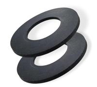 DL-pro 2 guarnizioni per campane di sollevamento, in gomma, 32 mm x 63 mm, adatte come Geberit 816.418.00.1 per cassetta di risciacquo