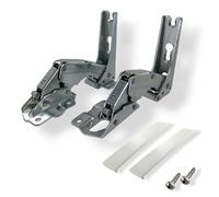 DL-pro 2 pezzi cerniera porta per AEG Elektroluz Zanker Zanussi 2211202045 2211201047 per frigorifero/frigorifero congelatore