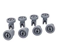 DL-pro 8 x rotoli di vimini per AEG Electrolux Juno Zanker Zanussi 5028696700/0 50286967000 per AEG Favorit per cestello superiore Lavastoviglie Lavastoviglie