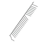 DL-pro Bosch 668360 00668360 - Set di 23 punte, inserto piatto pieghevole per piatti, cestello inferiore, cestello per lavastoviglie