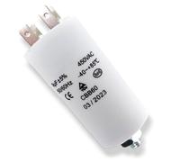 DL-pro - Condensatore universale 9,00µF 450 V, con linguette e vite di fissaggio CBB60