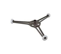 DL-pro Croce girevole universale da 18 cm per piastra girevole da 180 mm, compatibile con AEG, Electrolux, Bosch, Siemens, Samsung Bauknecht