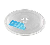 DL-pro Piatto girevole universale per microonde da 24,5 cm, piatto rotondo in vetro con diametro di 245 mm