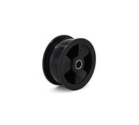 DL-pro Puleggia di tensione nera per asciugatrici AEG Electrolux 1250125034 125012503/4 Ruota di tensione Rullo di tensione per asciugatrice Rullo di tensione della cinghia Rullo di ancoraggio
