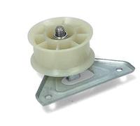 DL-pro Rullo di serraggio per Indesit Ariston C00504520 Whirlpool Bauknecht 488000504520 con supporto per asciugatrice F06 F07 F08 F10 F15