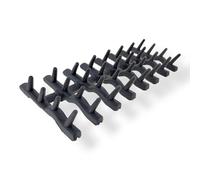 DL-pro Set cestello superiore per AEG Electrolux 138018410/9 1380184109 138018400/0 1380184000 spine in gomma 175 x 80 x 30 mm per cestello superiore lavastoviglie