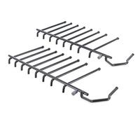 DL-pro Set di 2 cestelli inferiori per Bosch Siemens Constructa Balay 645102 00645102 2 x 9 punte, per piatti, cestello inferiore, lavastoviglie, lavastoviglie