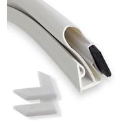 DL-pro, Set di guarnizioni universali per porte, 200 x 100 cm, guarnizioni magnetiche, in gomma, da posizionare tramite incastro nel frigorifero e nel frigo con congelatore