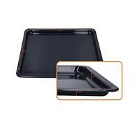 DL-pro Teglia da forno smaltata 42,5 x 36 x 2,3 cm, per AEG Electrolux Juno 387028720/2 3870287202 387028720 per AEG Competence per forno