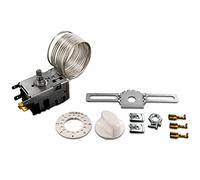 DL-pro Termostato universale per Danfoss NR3 077B7003 4x6,3mm AMP Frigorifero Termostato di servizio Regolatore di temperatura 3Stelle per frigorifero con sbrinamento automatico