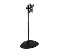 DL-R01-600 66cm-120cm Supporto da pavimento for monitor da tavolo regolabile in acciaio for TV LCD regolabile in altezza Grande base pesante con palo 200X200 100x100