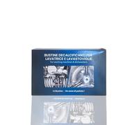 DL SERVICE Decalcificante Lavatrice e Lavastoviglie Universale, Curalavastoviglie e Curalavatrice, 12 Bustine da 50g, pulizia profonda dal Calcare