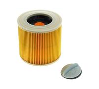 DL SERVICE Filtro a Cartuccia per Aspirapolvere Kärcher WD3 Premium, WD2, WD3, WD3P, MV2, MV3, Cartuccia filtrante per aspirazione migliore, ricambio compatibile con Kärcher 6.414-552.0/64145520