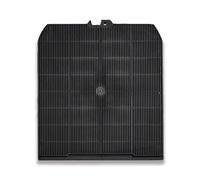 DL SERVICE Filtro ai Carboni Attivi compatibile con Cappa Falmec Tipo 3, ricambio adattabile per cappa aspirante Falmec F52, misure 21,2x23,5x3 cm