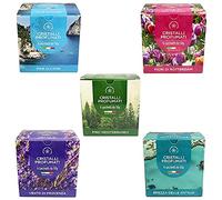 DL SERVICE Granuli Profumati per Aspirapolvere, Ambienti e Tessuti, Cristalli per ambiente, Kit di 5 scatole con 6 buste ciascuna (Mix 5 Fragranze)