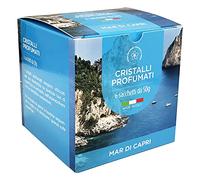 Granuli Profumati per aspirapolvere - Cristalli per ambiente - Scatola da 6 bustine da 50gr (Mar di Capri)