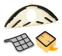 DL SERVICE Kit di Ricambi adatti a Folletto VK135/136 Sottospazzola + 1 Griglia + 1 Filtro Hepa