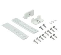 DL SERVICE Kit montaggio per porta Frigorifero da incasso compatibile con Liebherr Kit 2pz guida scorrimento porta frigo da incasso adatt. Liebherr cod. 9086322, Miele cod. 1878720 1878730, Smeg 015
