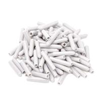 DL SERVICE Punte Cestello Lavastoviglie Universali, in silicone resistente per proteggere il Cestello, adatte alle alte temperature, cappuccio per lavastoviglie confezione 50 pz (Bianco)