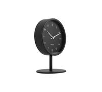 [DL] Table Clock Stark Iron Matt Black -