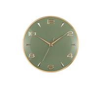 [DL] Wall Clock Sienna Glow Jungle Green