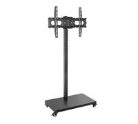 DL-X20 Carrello da pavimento mobile for TV LCD da 40 kg 32"-75" regolabile in altezza 1.540 mm Freno con ruote 400x400 600x400