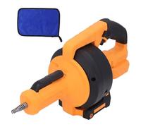 DL21VS Coclea di Drenaggio Elettrica Senza Fili, Strumento di Drenaggio a Serpente per Impianti Idraulici con Alimentazione Automatica, Depilazione Elettrica per Tubi da 3/4" - 2" (Gialla)