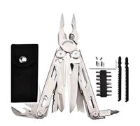 DL30 Multitools Multitools manuali fai da te Multitools Morsetto multiutensi Coltelli pieghevoli Forbici Taglierini EDC Attrezzatura di sopravvivenza Pinze manuali(DL30 full set silver)