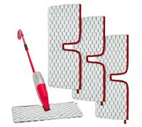 DLAIMI 3 panni in microfibra compatibili con Vileda 1-2 Spray Max Sistema lavapavimenti con erogatore spray, Panno in Microfibra riutilizzabile adatto a tutti i pavimenti, pulizia su due lati