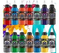 DLD Dazzling Vivid Colour Tattoo Ink Kit Professionale 14 Bottiglie (1oz Pro) Kit Tatuaggio Standard UE Pigmenti 30 ml Forniture Tatuaggio