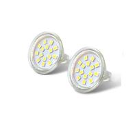 DLEDMOP 2PCS 3W MR11 LED Lampadine da Paesaggio 2W 5W AC 24V GU4 Bi-Pin LED Flood Light Non Dimmerabile 3W-2PCS ColdWhite