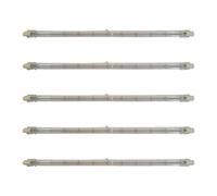 DLEDMOP Lampadine Alogene Lampadina Alogena Lineare 230V 750W R7s Lampadina Alogena 189mm Dimmerabile J254 Tipo J Lampadine Proiettore a Doppia Estremità 254mm-5PCS 1000W