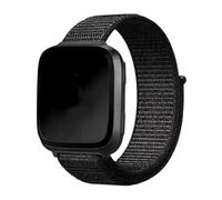 DLEEFCUVI Cinturina in nylon compatibile con Fitbit Versa 4 3 Band Smart Watch Sport Loop Belt Correa Bracciale morbido traspirante