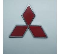 DLGJZS Auto Emblema per Mitsubishi L200 Single,3D Stemma Carrozzeria Logo Griglie Anteriori Distintivo Vano Portabagagli Insignia Styling Auto Accessori,Red-XS