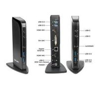 DLH Docking station universale USB-C e USB-A triplo display con Power Delivery 65W - Nouvo