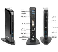DLH Docking station universale USB-C e USB-A triplo display con Power Delivery 65W - Nouvo