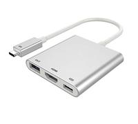 DLH DY-TU2720G hub di interfaccia USB 3.1 (3.1 Gen 2) Type-C 625 Mbit/s Bianco