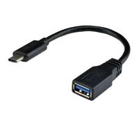 DLH DY-TU3078B cavo USB 3.1 (3.1 Gen 1) USB A USB C Nero - Cavi USB (USB A, USB C, 3.1 (3.1 Gen 1), Nero.