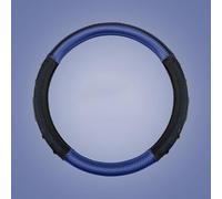 DLHFC Copertura del Volante Pelle PU per Fiat Seicento Siena Stilo Tipo Uno Ulysse Viaggio, Traspirante Comodo Antiscivolo Accessori di Protezione del Volante,B-Blue
