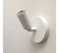 DLHH 1 Confezione di Presa per Luce, Moderna Applique da Parete Regolabile retrò Mini Lampada da soffitto, portalampada in Ferro E27/E14, apparecchio di Illuminazione da Parete in Ferro