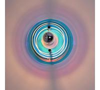 DLHH Applique da Parete Rotonda Moderna Lampada da Parete Creativa in Acrilico Trasparente a 3 Strati Lampada da Parete Bauhaus Art Decor Apparecchio di Illuminazione 6 Colori disponibi