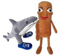 Dlishka Italian Brainrot Peluche,Divertente Tralalero Tralala Peluche,Tung Tung Tung Sahur Plushie Morbido Per Bambini E Adulti,Idea Regalo Per Fan Collezionisti. (2PCS)