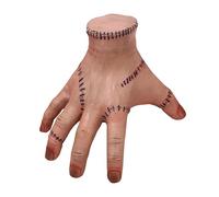 Dlishka Wednesday Family Thing Hand,Realistic Scarred Latex Horror Prop Decoration,Adams Family Cosplay Hand,Suitable As A Gift For A Friend,Funny Party Decoration.