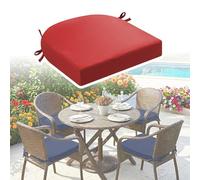 DLLDLGG Cuscini Di Ricambio per Sedie A Forma Di U, Impermeabili E Resistenti A Ogni Clima, Cuscini per Sedute In Memory Foam per Sedie Da Pranzo, Imbottiture per Mobili In Vimini Esterni Interni