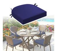 DLLDLGG Cuscini Di Ricambio per Sedie A Forma Di U, Impermeabili E Resistenti A Ogni Clima, Cuscini per Sedute In Memory Foam per Sedie Da Pranzo, Imbottiture per Mobili In Vimini Esterni Interni