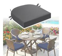 DLLDLGG Cuscini Di Ricambio per Sedie A Forma Di U, Impermeabili E Resistenti A Ogni Clima, Cuscini per Sedute In Memory Foam per Sedie Da Pranzo, Imbottiture per Mobili In Vimini Esterni Interni