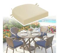 DLLDLGG Cuscini Di Ricambio per Sedie A Forma Di U, Impermeabili E Resistenti A Ogni Clima, Cuscini per Sedute In Memory Foam per Sedie Da Pranzo, Imbottiture per Mobili In Vimini Esterni Interni