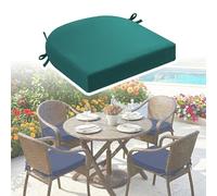 DLLDLGG Cuscini Di Ricambio per Sedie A Forma Di U, Impermeabili E Resistenti A Ogni Clima, Cuscini per Sedute In Memory Foam per Sedie Da Pranzo, Imbottiture per Mobili In Vimini Esterni Interni