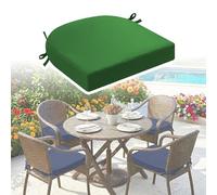 DLLDLGG Cuscini Di Ricambio per Sedie A Forma Di U, Impermeabili E Resistenti A Ogni Clima, Cuscini per Sedute In Memory Foam per Sedie Da Pranzo, Imbottiture per Mobili In Vimini Esterni Interni